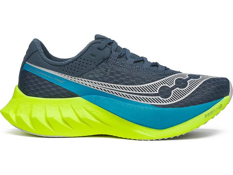 Women's Saucony Endorphin Pro 4, Mirage/Citron, 12 B Medium