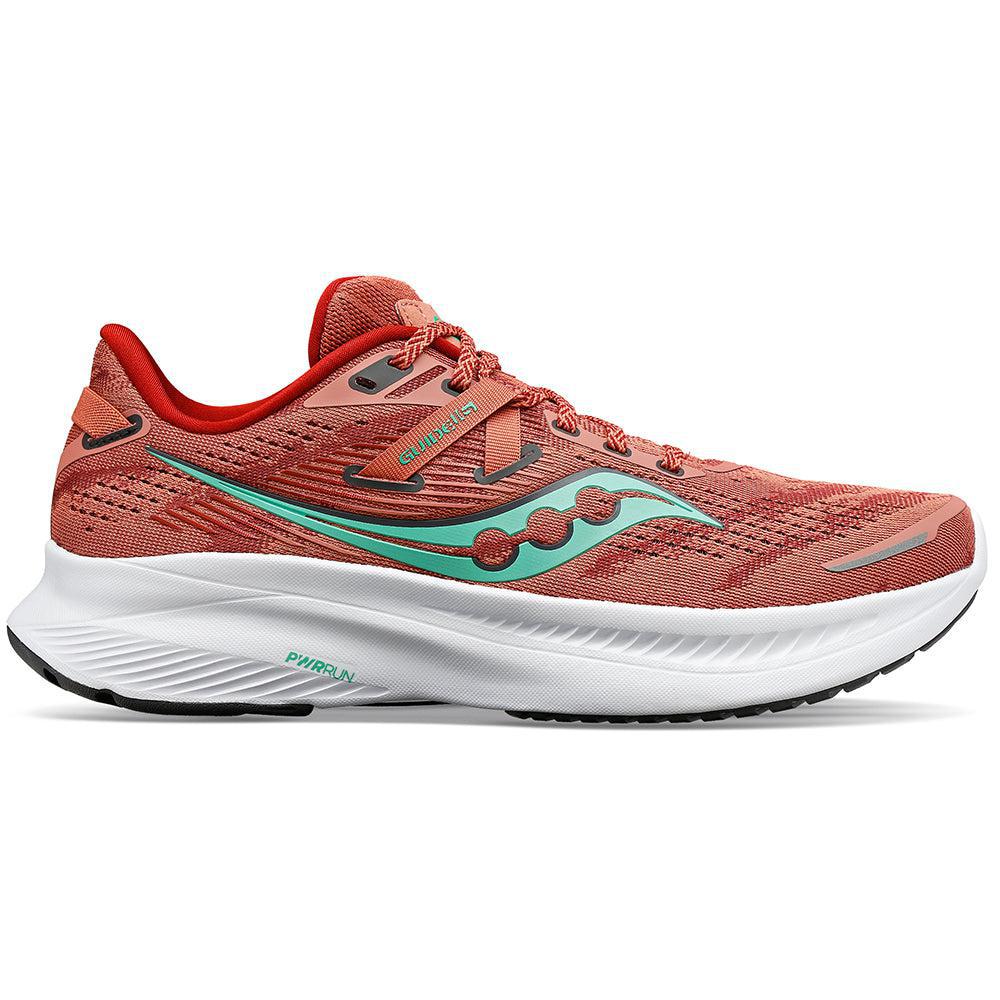 Women's Saucony Guide 16, Soot/Sprig, 9.5 D Wide