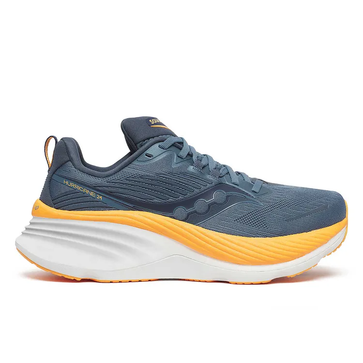 Women's Saucony Hurricane 24, Mirage/Peel, 6 B Medium