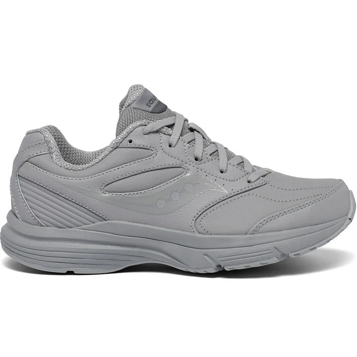 Women's Saucony Integrity Walker 3, Grey, 7.5 B Medium