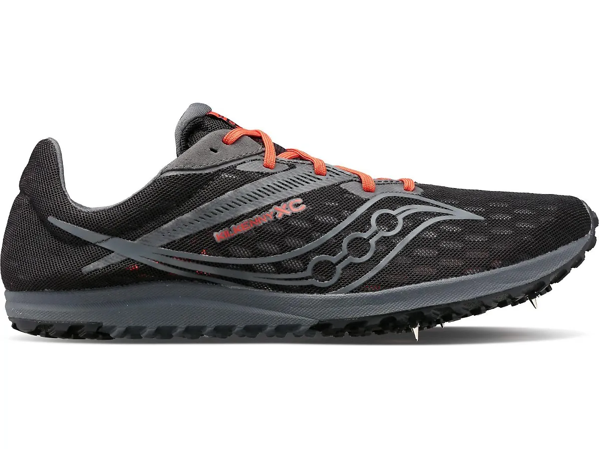Women's Saucony Kilkenny XC 9, Black/Shadow, 5.5 B Medium
