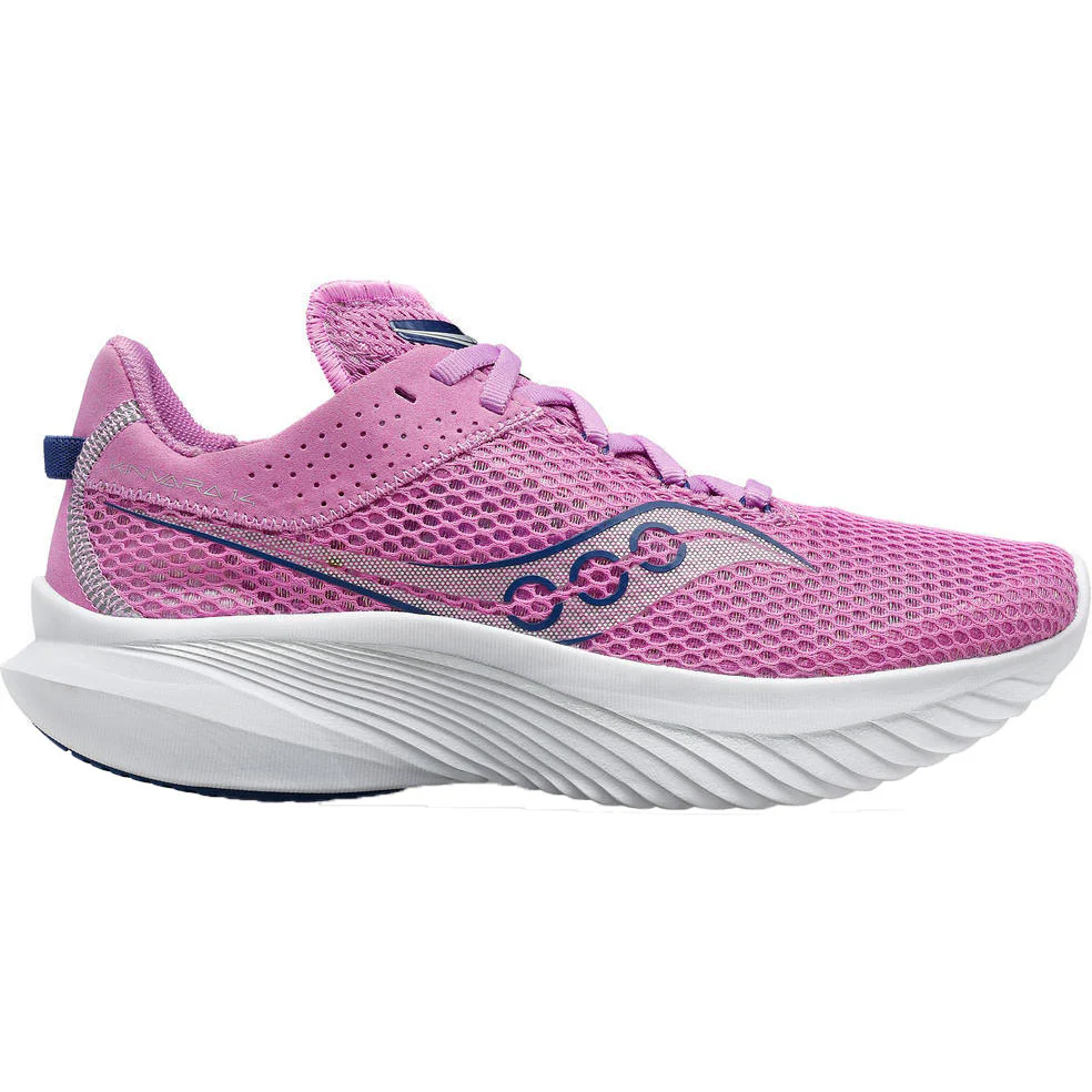 Women's Saucony Kinvara 14, Grape/Indigo, 8.5 B Medium
