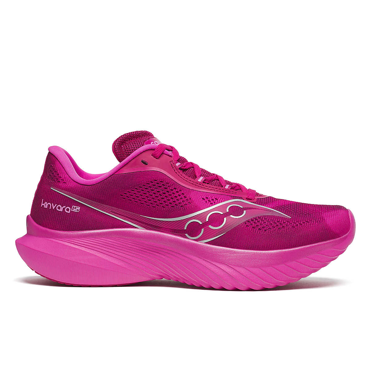 Women's Saucony Kinvara 15, Magenta, 8.5 B Medium