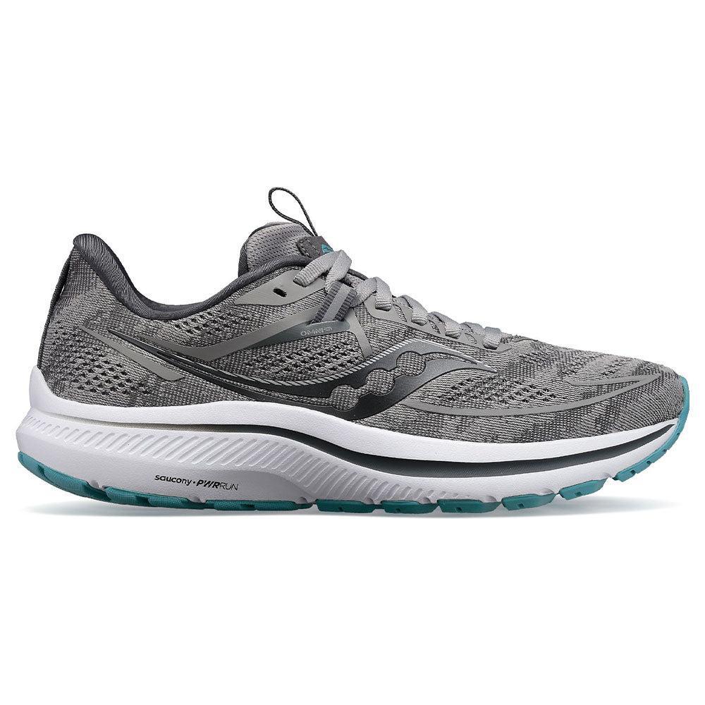 Women's Saucony Omni 21, Alloy/Rainfall, 9 B Medium