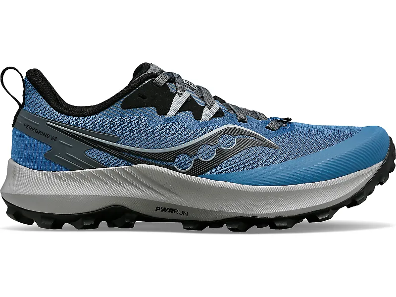 Women's Saucony Peregrine 14, Astro/Carbon, 11 B Medium