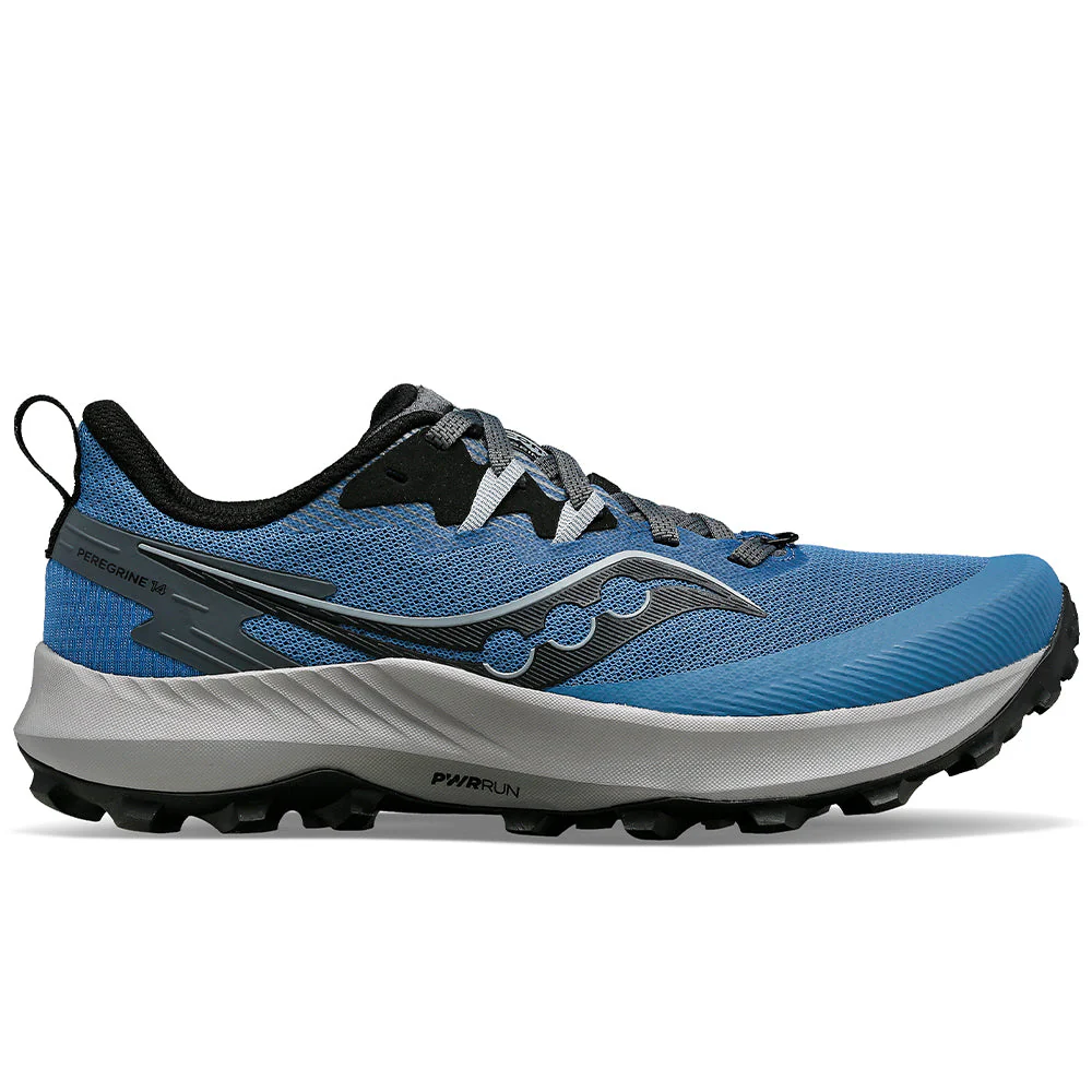 Women's Saucony Peregrine 14, Astro/Carbon, 7.5 B Medium
