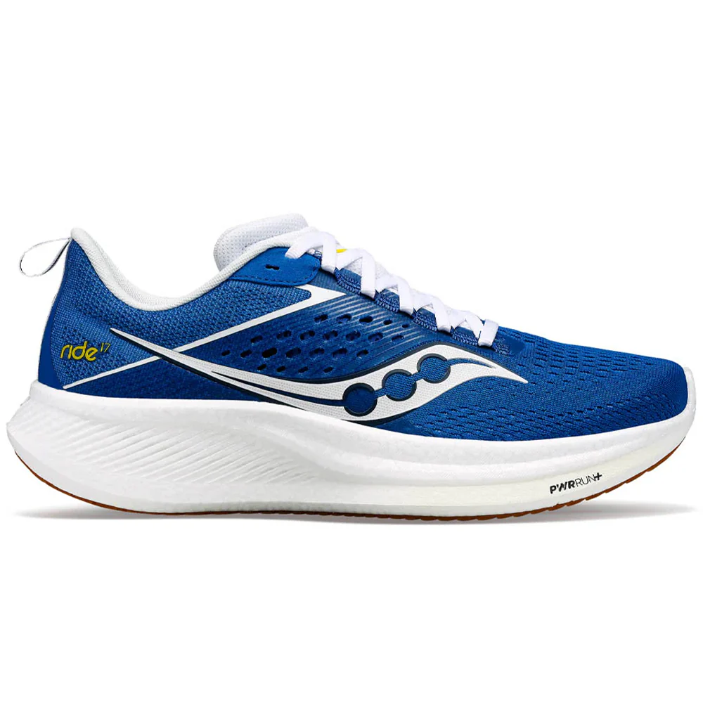 Women's Saucony Ride 17, Cobalt/White, 9.5 B Medium