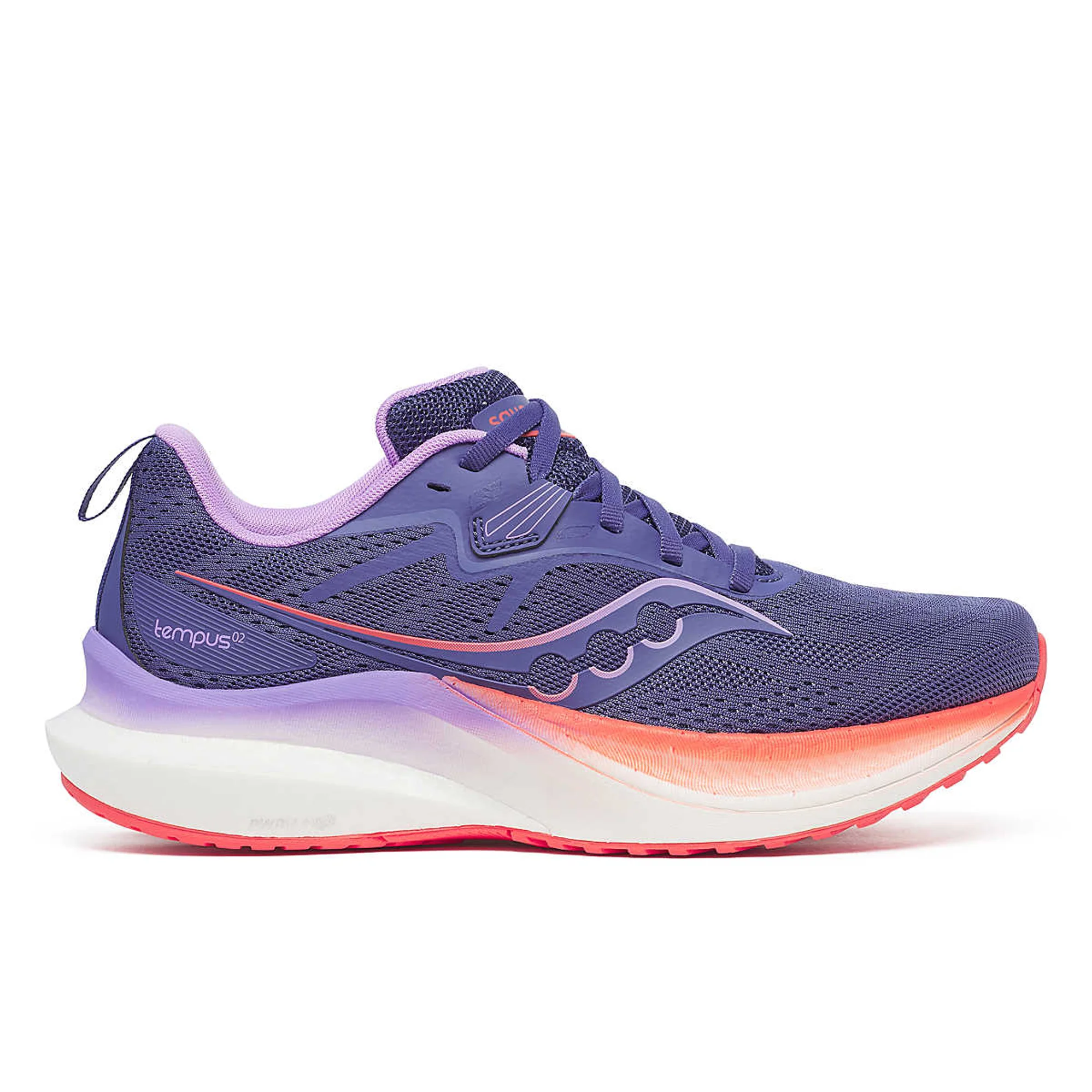 Women's Saucony Tempus 2, Marine/Crocus, 7.5 B Medium