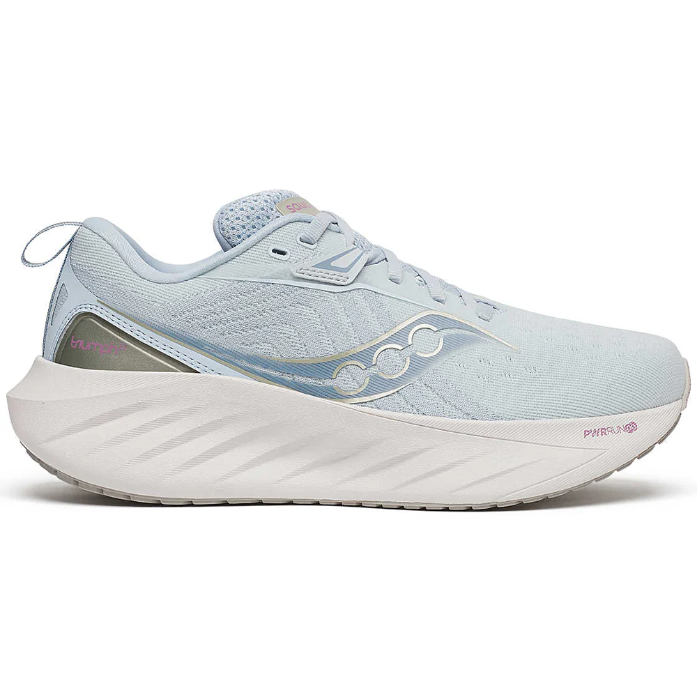 Women's Saucony Triumph 22, Vapor/Moon, 7.5 D Wide