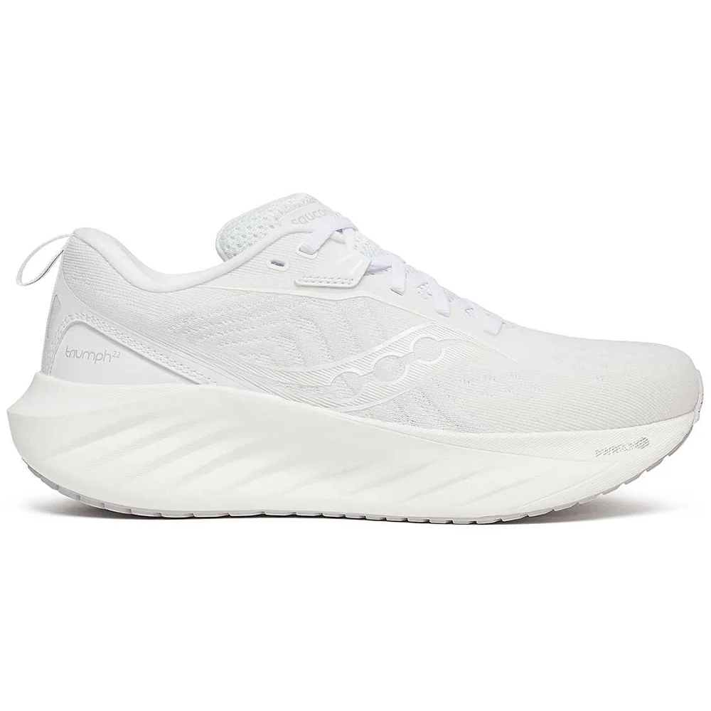Women's Saucony Triumph 22, White, 10 B Medium