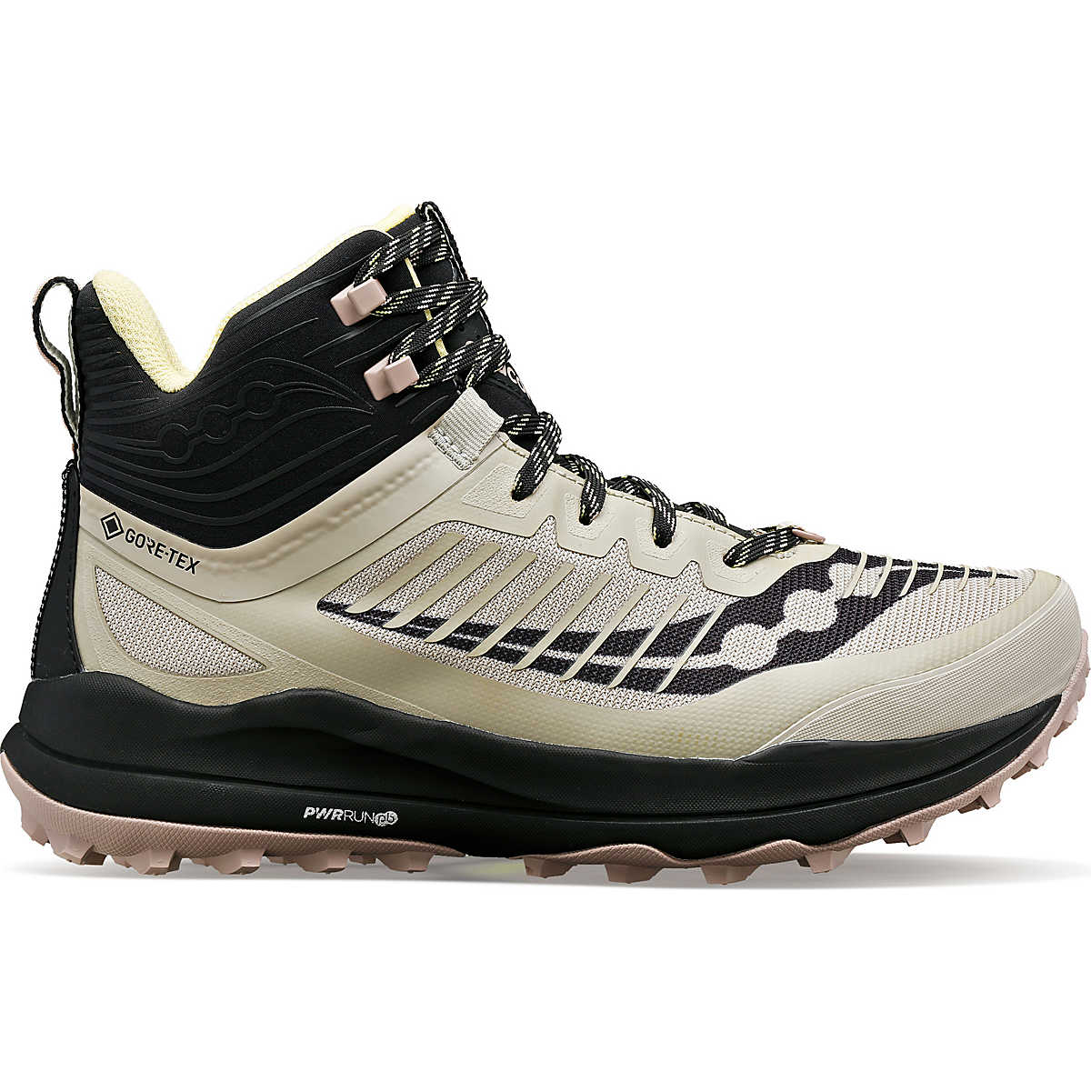 Women's Saucony Ultra Ridge GTX, Dust/Black, 8.5 B Medium