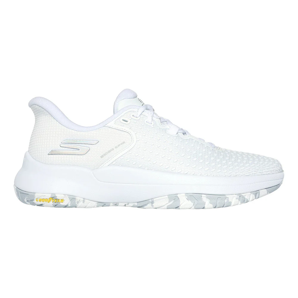 Women's Skechers Viper Court Elite, White, 9.5 B Medium