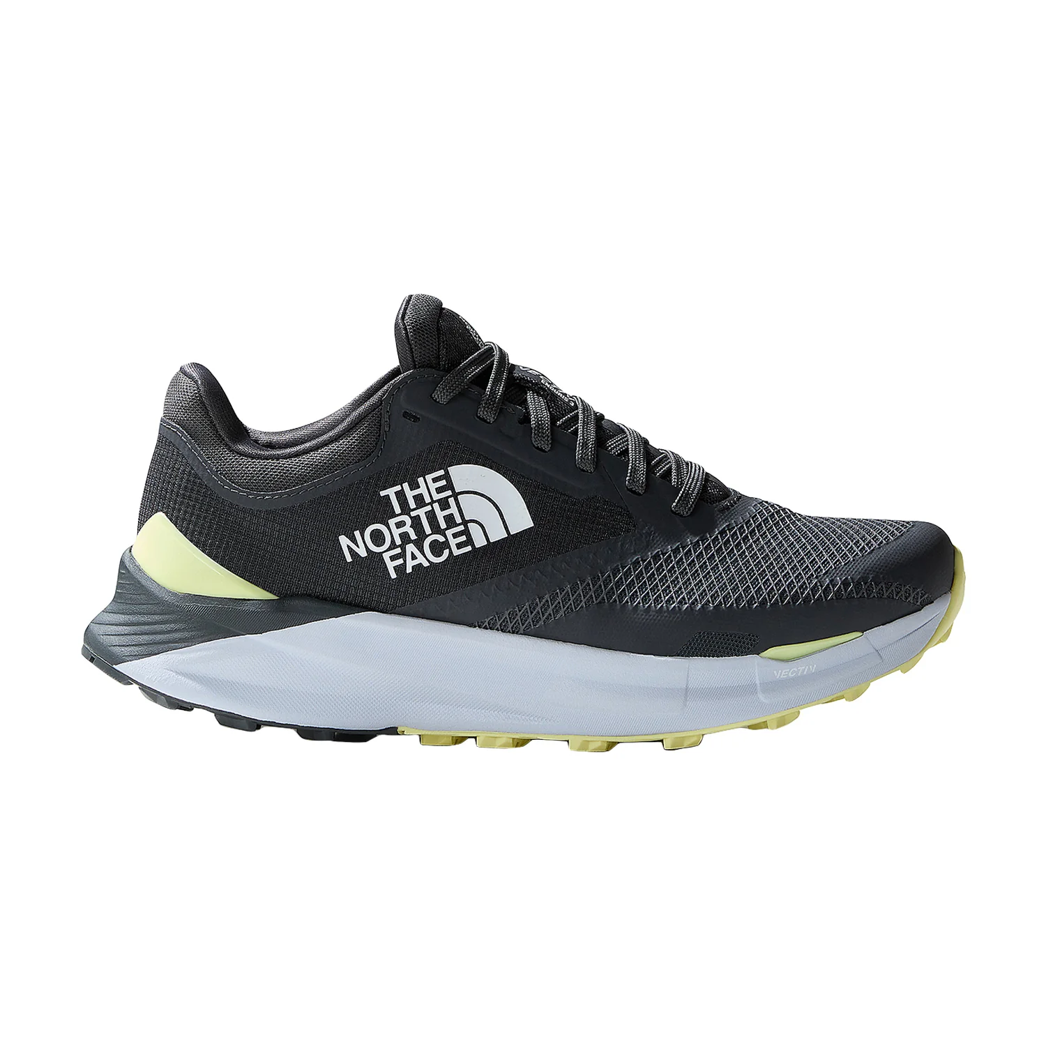 Women's The North Face Vectiv Enduris 3, Asphalt Grey/Sun Sprite, 7.5 B Medium