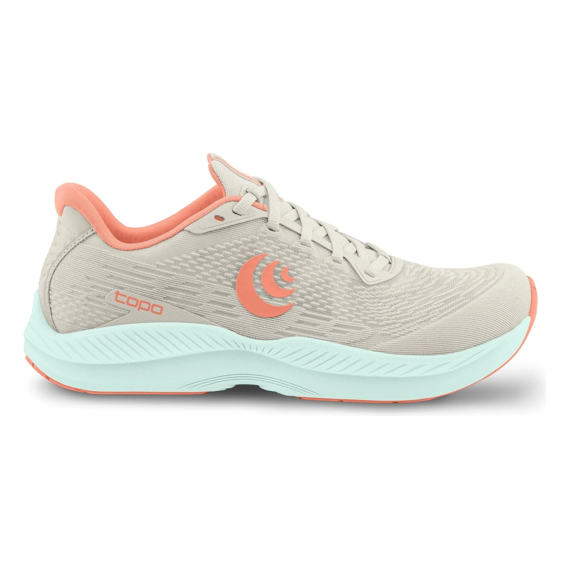 Women's Topo Athletic Fli-Lyte 5, Grey/Sky, 10 B Medium