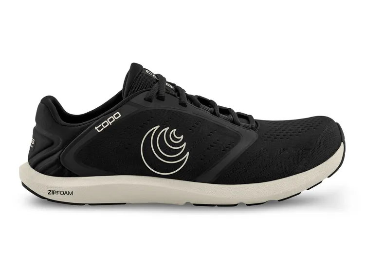Women's Topo Athletic ST-5, Black/Grey, 7 B Medium