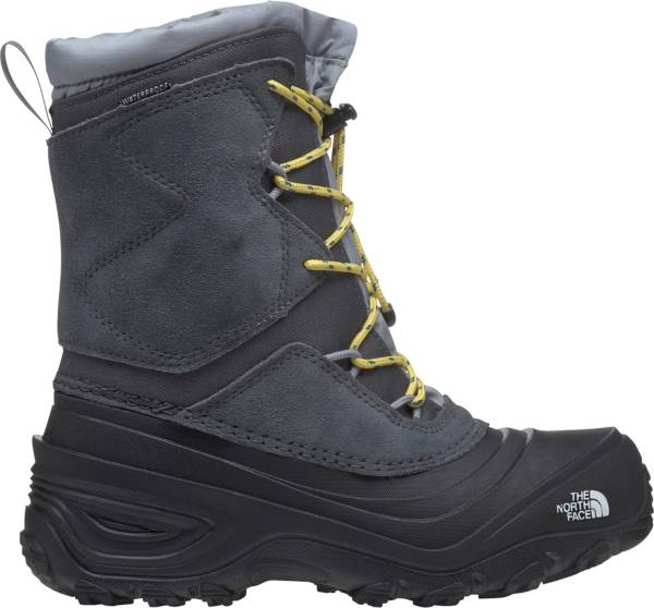 Kids The North Face Alpenglow V Waterproof, Vanadis Grey/Meld Grey, 11 Medium
